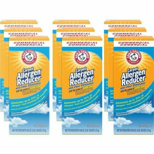 Church & Dwight Co. Deodorizer Powder, w/Baking Soda, Commercial, 42.6oz, WE CDC84113CT